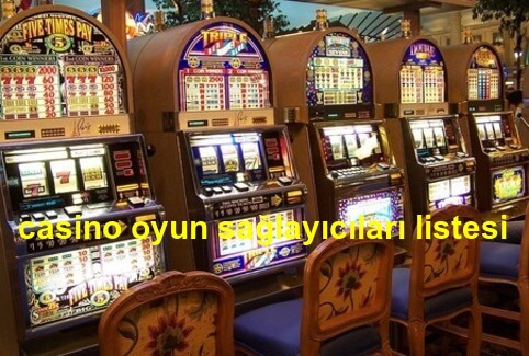 casino oyun sağlayıcıları listesi